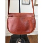 Coach Vintage 90s Prairie Bag 9954 British Tan Leather Flap Turnlock Crossbody B Photo 3