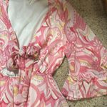 Miami Floral Paisley Romper with Ruffle Hems Photo 3