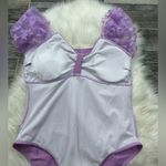 SheIn NWOT Plus Butterfly Appliques Ruched One Piece Swimsuit Photo 8