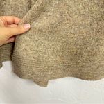 Anthropologie Tokyo Map Beige Wool Cardigan Sweater Womens M Boho Structured Photo 9