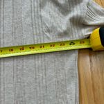 White Birch  Women Beige Ribbed Turtleneck Cowl Neck Sweater Size XL Pullover Top Photo 5