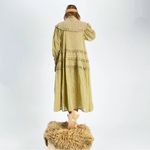 Yvonne S Queen Victoria bubble pink Dress NWT Yellow Size XS Photo 1