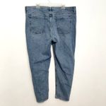 Old Navy Mid Rise Boyfriend Loose Jeans Light Wash Distressed Ripped Jeans 18 R Photo 13