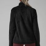 Athleta  Recover Stretch Long Sleeve Full Zip Fleece Jacket Black Medium Photo 1
