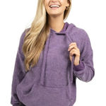 Soft Serve Original Cloud Cotton Hoodie Deep Purple Size XL Hoody Photo 0