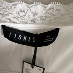 LIONESS Vintage Ballerina Porcelain White Lace Trim Sleeveless Maxi Dress Size M Photo 10