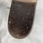 Etienne Aigner Brown Leather Ankle Boots Womens 7.5 Lace Up Combat Booties-flaw Photo 15