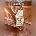 Obey  mini skirt soho suede dusty coral Photo 6