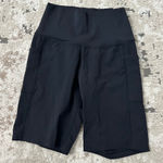 Free People  Movement Bike Pocket Shorts Size Medium - Black Photo 0
