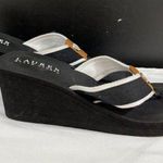 Lauren Ralph Lauren Jane Women's Black Sandals Size 10B SKU 6150 Photo 0
