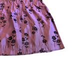 Dawn Joy Retro Y2K 2000s Sheath Mini Dress Floral Print Party Size Medium NWT Purple Photo 7