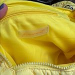 Free People  tote Quilted Carryall NEW sour citrus FP movement Photo 5