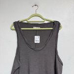 Free People  We the Free Double Espresso Kate Scoop Tee Tank Top Sz M NWT Photo 2