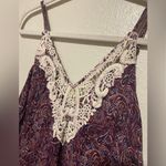 Charming Charlie Paisley Asymmetrical Sleeveless Maxi Dress Photo 3