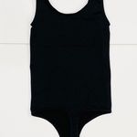 NWOT Yummie by Heather Thomson Ruby Scoop Neck Black Thong Bodysuit Photo 5