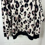 NWT Evri Animal Print Cozy Knit Sweater Plus Size 4X Brown Photo 5