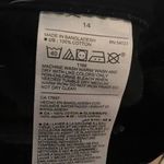 Old Navy  Denim Black Distressed Shorts Size 14 Photo 3