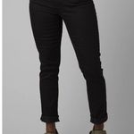 prAna New NWT Womens 10 Kayla Jeans Denim Black Out Stretch 30 X 32 Dark Photo 1