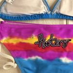 Hooters Bin 41 #6 New  Vintage 2Pc Dye Tye Bikini Swimsuit Size Small Spots Photo 5