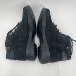 Munro Buckley Boots Size 7.5 Black Nubuck Leather Lace Up Zipper Buckle NWOT Photo 6