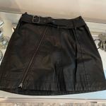 Free People Leather Skirt Photo 0