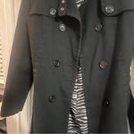 EXPRESS Elegant Women's Black Trench Coat Photo 3