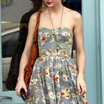 Rebecca Taylor  Silk Strapless Dress Photo 2