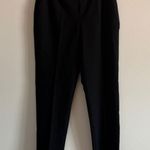 Open Edit NWT  High Rise Straight Leg Pleated Black Dress Pants Size Medium Photo 2