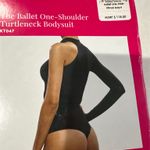 Commando  the ballet one shoulder turtleneck bodysuit Photo 3
