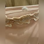 VTG 80s Light Pink Sleeveless Dress With Pleated Ruffle Skirt Size XL Photo 7