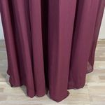 Mimi Maternity Plum/Burgundy Spaghetti Strap Formal Dress Size undefined Photo 4