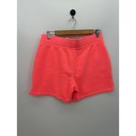 Talbots  Womens Neon Pink Sweatpant Shorts Size PS Pull On Stretch 6" Casual Photo 1