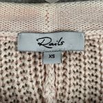 Rails Elsa Sweater Cropped Crewneck Pullover Lightweight Blush Pink Casual XS Photo 4