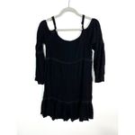 Patrons of Peace black boho dress women’s medium Photo 6