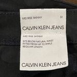 Calvin Klein NWT Mid Rise Skinny Black Camo Jean in Camo Print size 32 new Photo 7