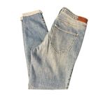 Hollister High Rise Crop Super Skinny Blue Jeans Classic Stretch Distressed Sz 9 Photo 4