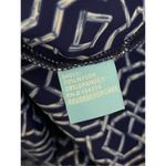 J. McLaughlin Duffy Sheath Dress Queen Palm Rattan Blue Print XS/ S Photo 4