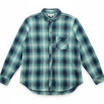 Sonoma  Plaid Flannel Button Western Urban 90s Skater Grunge Shirt Cotton Medium Photo 0