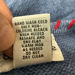 Breckenridge Vintage Woman 1X Blue Embroidered Cardinal Tree Cardigan Photo 8