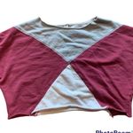Free People  Montauk Pieced Colorblock Pullover Crewneck Sweatshirt Top Small Photo 5