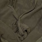 Brandy Melville  black tie front long sleeve crop top one size Photo 1