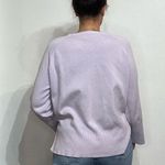 Sunday Hannah Lilac Oversized Sweater Sz S Purple Photo 8