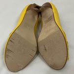 Y-Not ?  Yellow Peep-Toe Heels Women’s Size 8.5 Photo 8