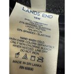 Lands' End  Swim Skirt Bottom Black Size 16W Skirt Pull On Modest Photo 4