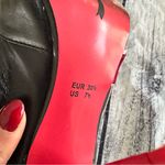 Vintage Poetic License “Spring Blooms” Red and Black Women's Leather Heels Size 7.5 Photo 9