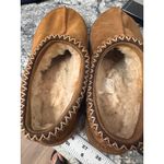 UGG  Womens Chestnut Suede Tasman II Lined Slippers AJ-604 Size 8 Photo 5