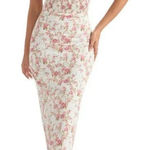 House Of CB belluci floral smocked midi dress medium Photo 0