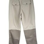 B6 L.L. Bean Upland Field Hunting Pants Womens Size 10 Beige Colorblock Nylon Tan Photo 6