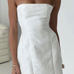 Princess Polly  White Strapless Dress Mini Photo 0