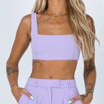 Princess Polly Lilac Purple Huxley Cropped Tank 12 Photo 0
